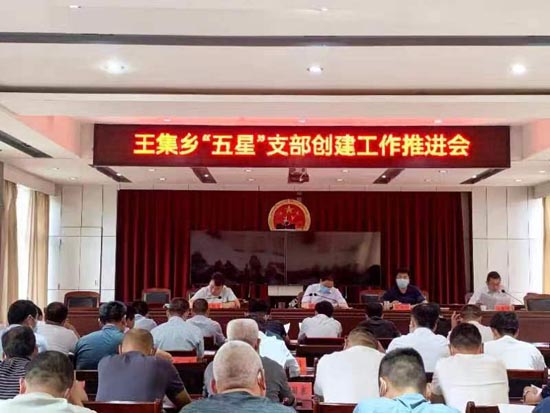 郏县王集乡以主题党日为抓手推动五星支部创建走深走实