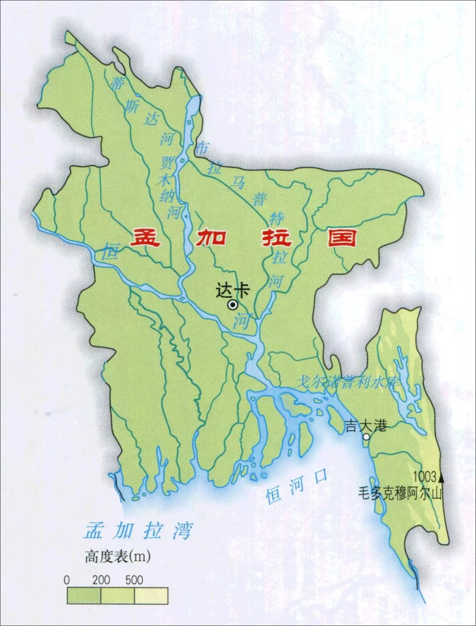 孟加拉有多拥挤?国土面积14 7万平方公里