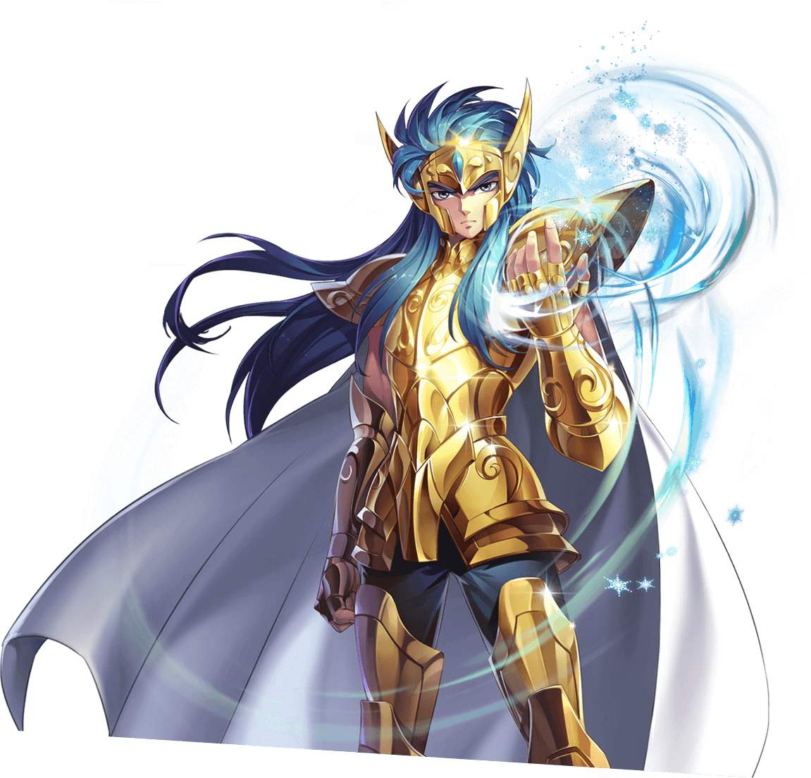 圣斗士:卡妙一言不发,只是跟撒加一起,尽量做着最后的抵抗而已