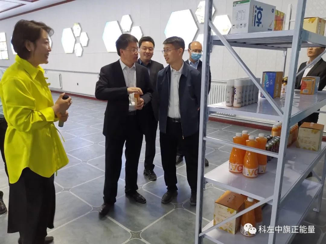 科左中旗委副书记,政府旗长那日苏一行赴鄂尔多斯市内蒙古淳点控股