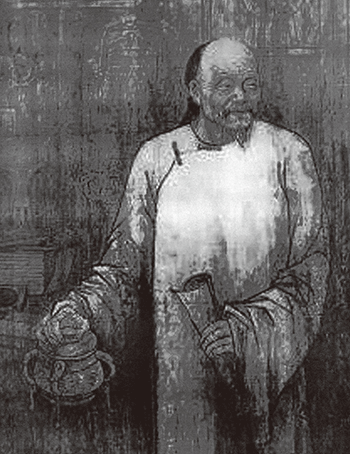 旧货铺截下宝鼎后,因为吃不准,便给永和斋的老主顾陈介祺写了一封信