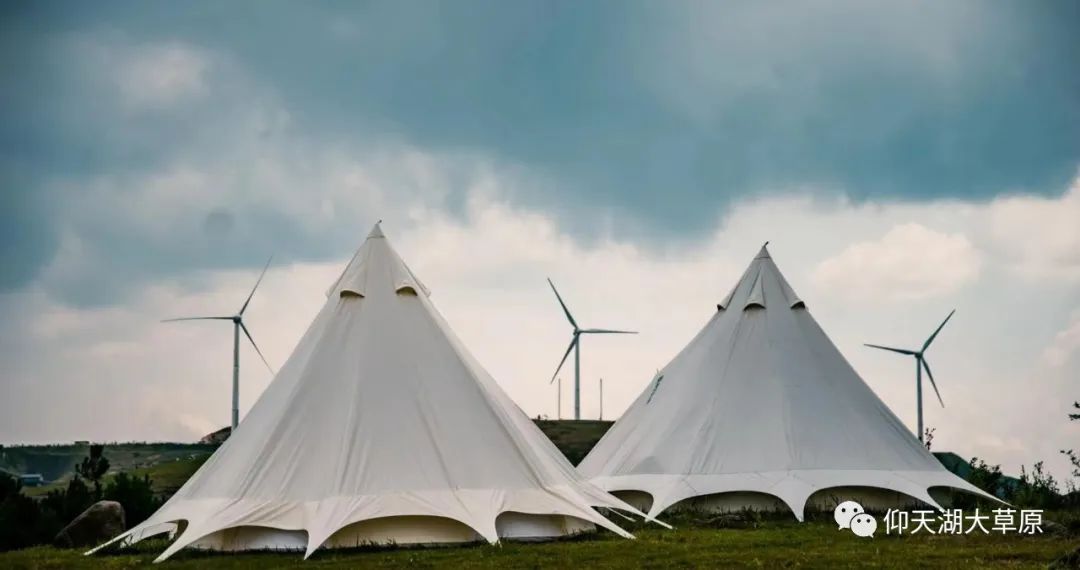 我们去1314米的仰天湖大草原草原玩真正的露营