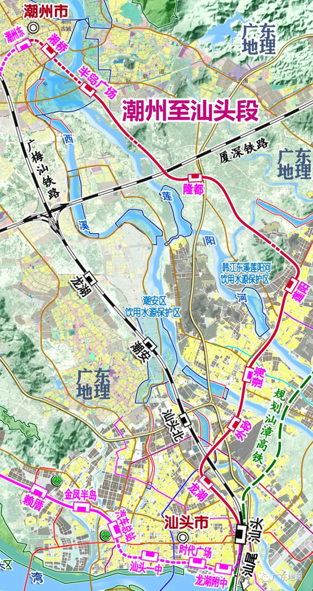 广东省发改委:5条城际铁路提升潮州,汕头,揭阳开发动力