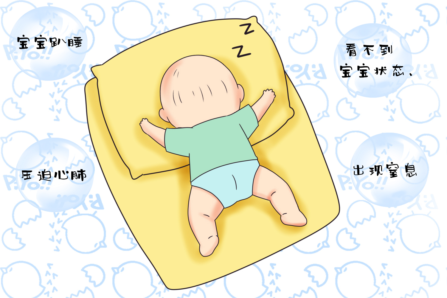 婴儿睡姿常见睡姿:仰卧,俯卧,侧卧各有利弊,怎么睡更健康?