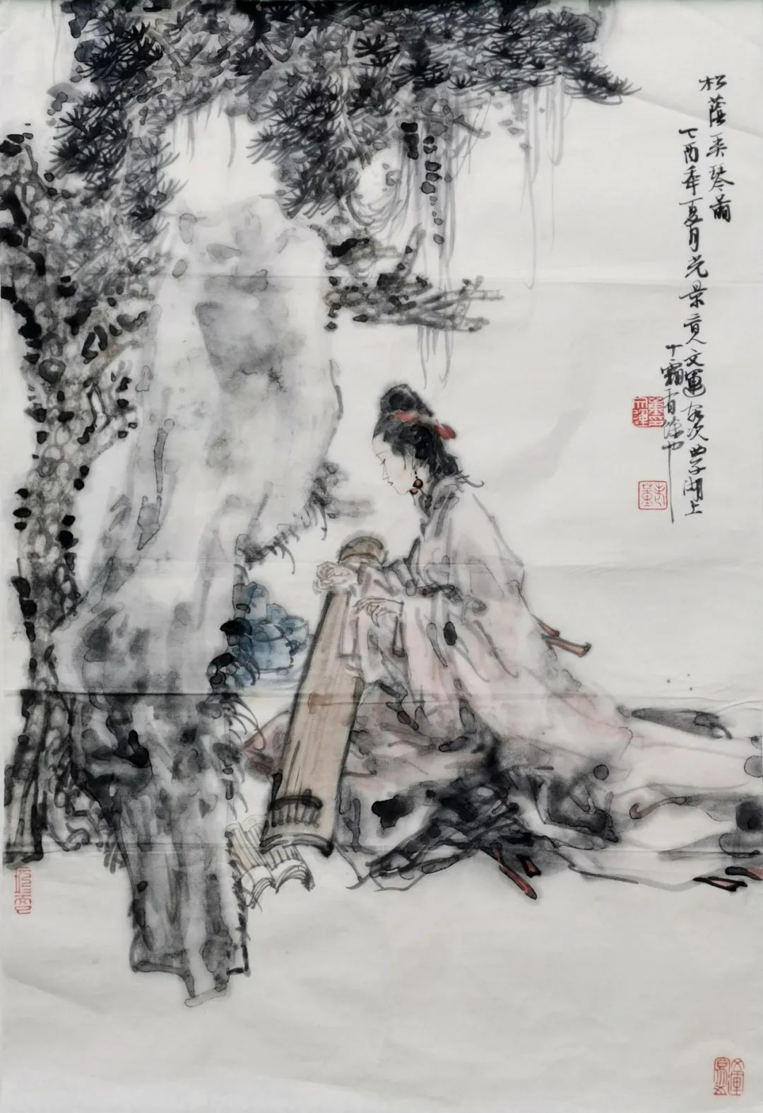 中国美术学院董文运教授人物画作品欣赏