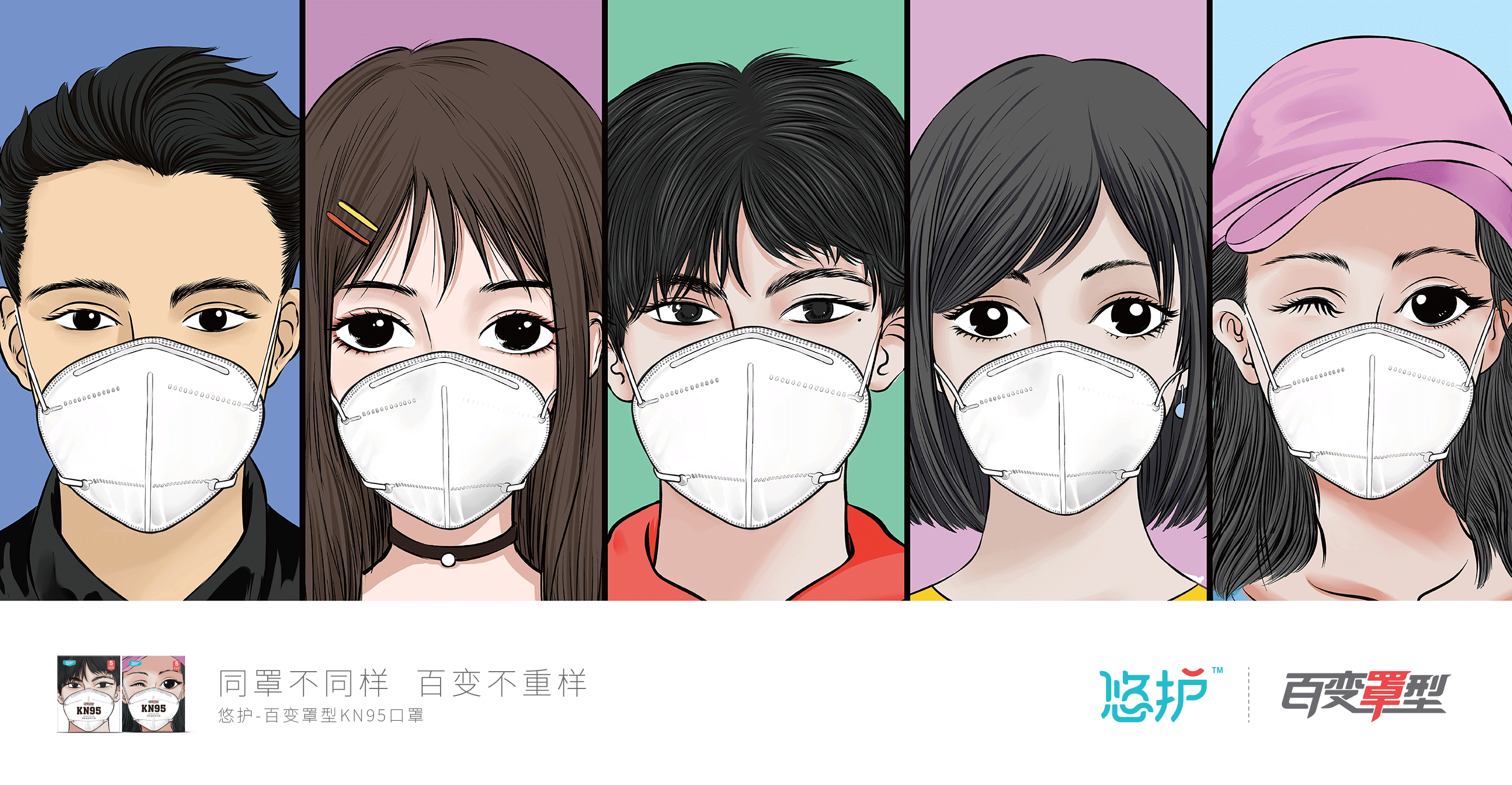 流感季来袭,悠护口罩告诉你正确"防护姿势"!