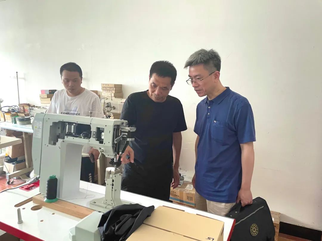 智汇山区赋能行动:浙江省自动化学会赴浙江乾麟缝制设备有限公司开展