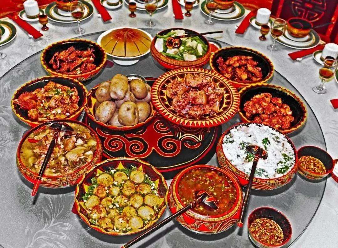 彝族春节美食图片