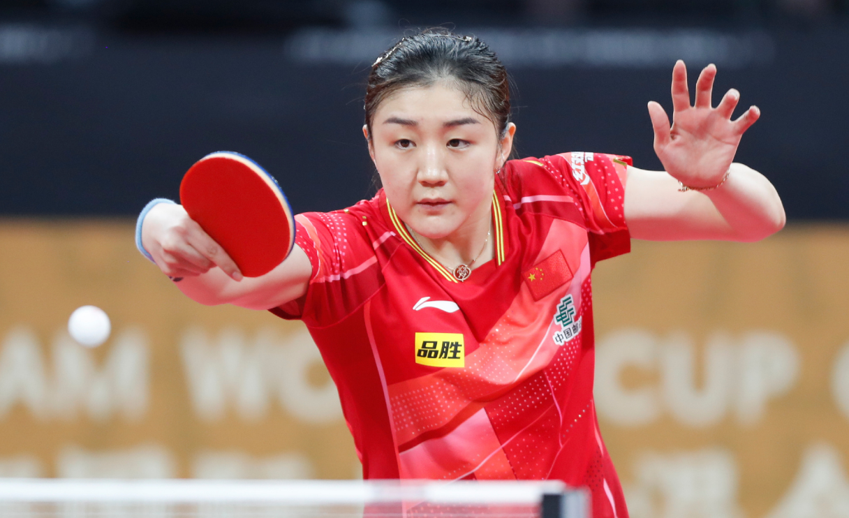 陈梦成国乒女线史上最强29 球员 太牛!她的时代国乒大赛没输外战