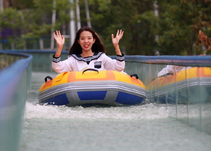 8月1日,800米星空玻璃水滑道,约吗!