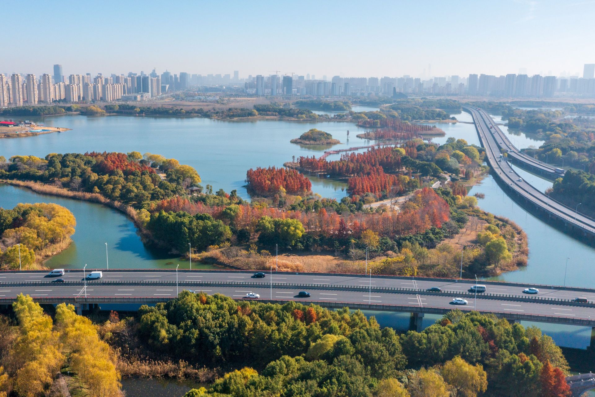 苏州虎丘湿地公园图片