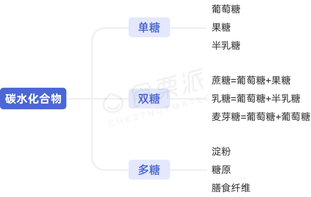 碳水化合物的分类图片