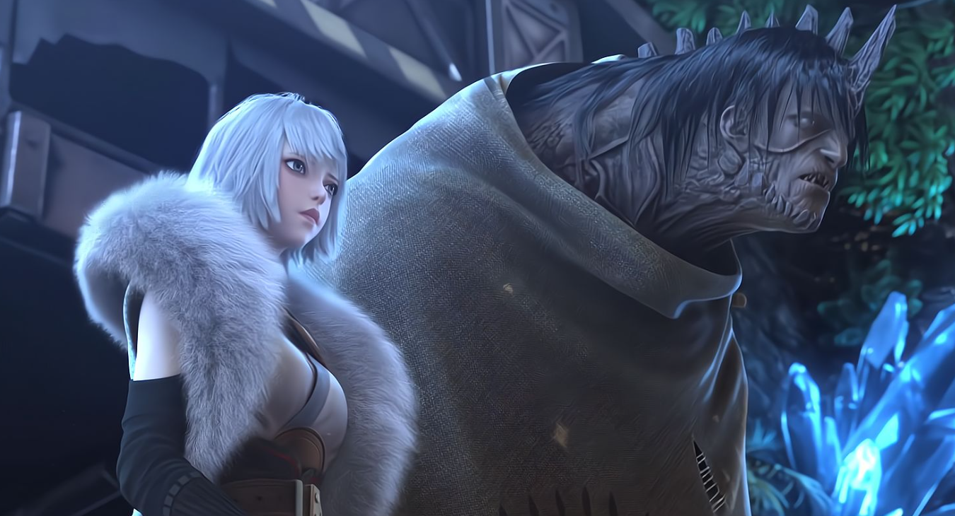 《灵笼2》精彩片段曝光,黑发白月魁被追捕,年底会放出20分钟pv