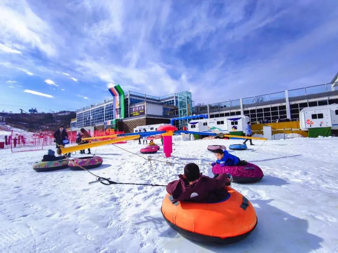 平顶山金汤山滑雪场图片