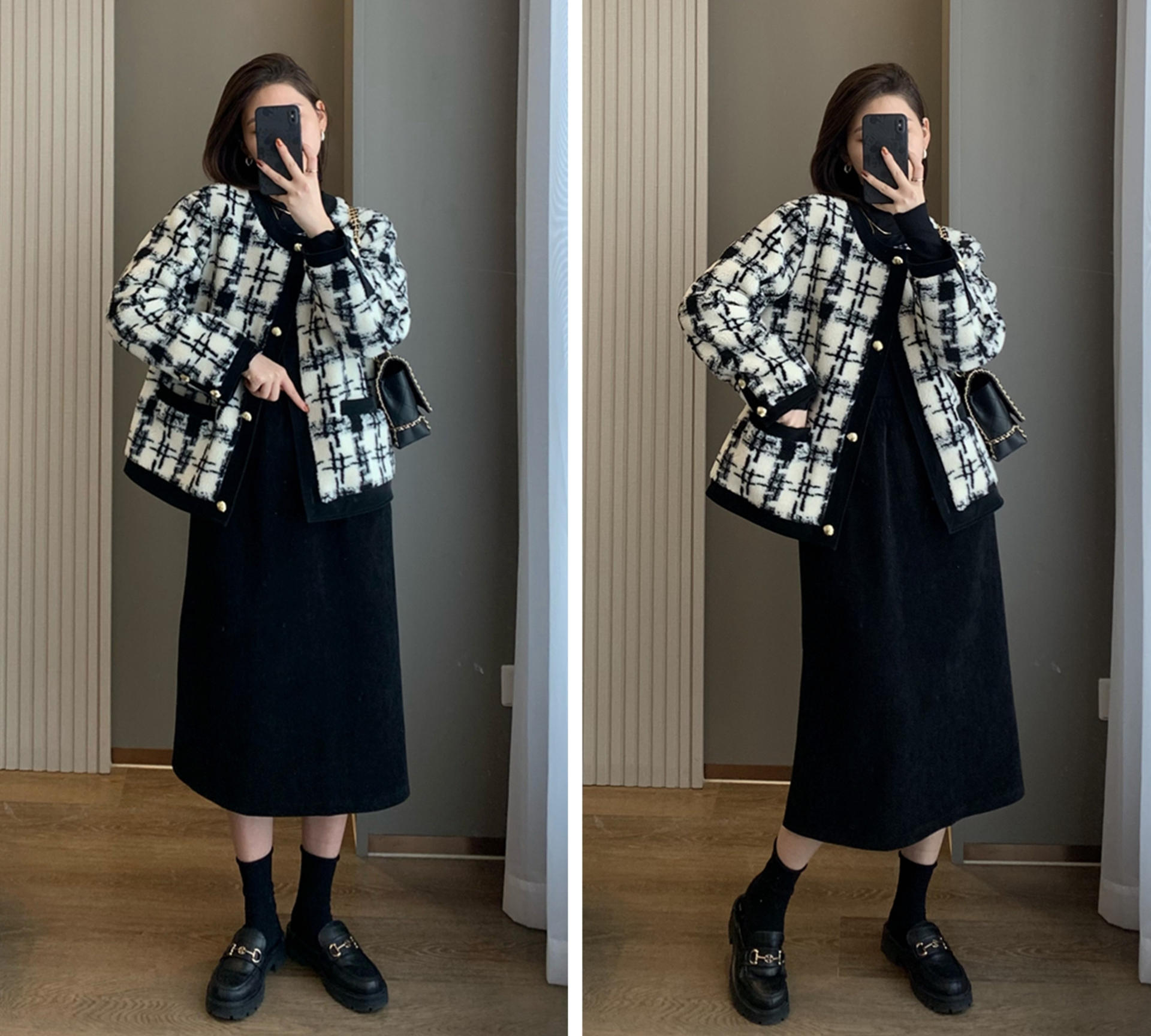 精致女人衣橱里一定要有小香风外套,11种冬季穿搭示范,显气质