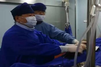 市级专家在金山--心内科 魏盟