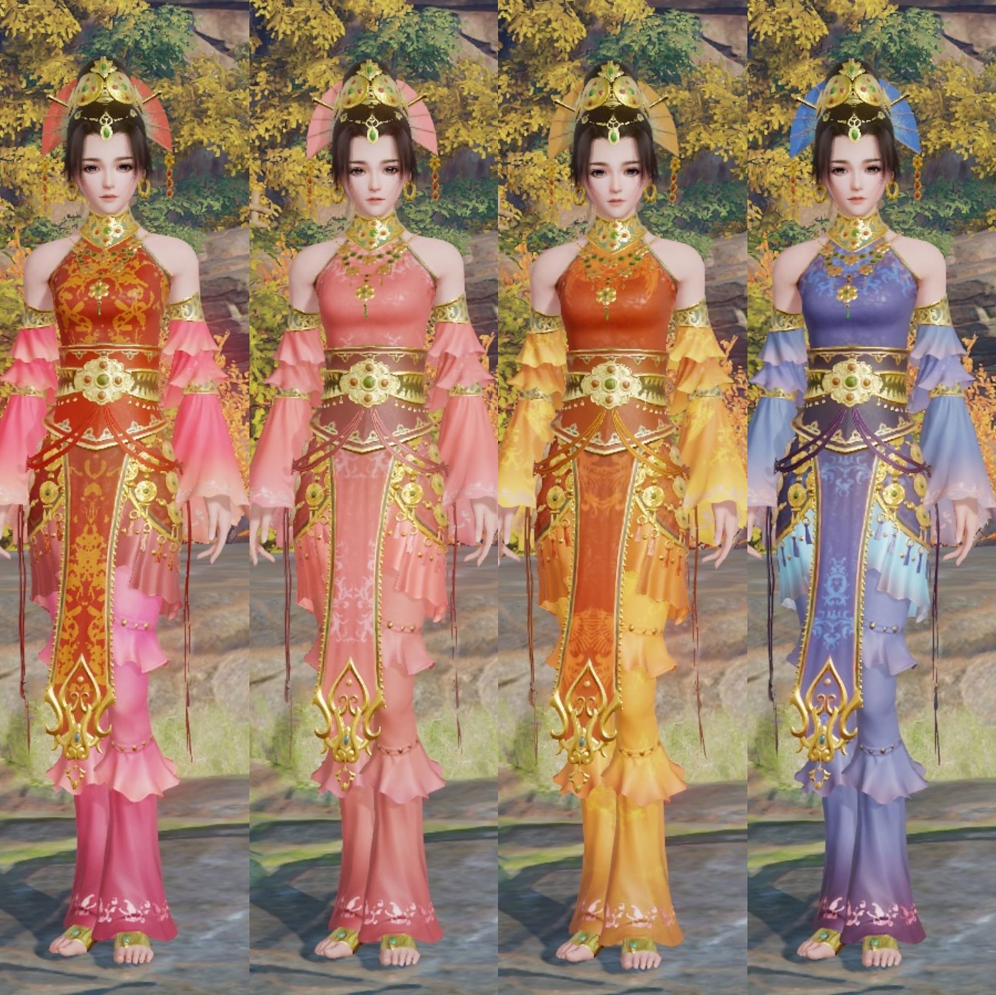 剑网3七秀坊秀姐校服合集其一,商城无滤镜直出全图鉴