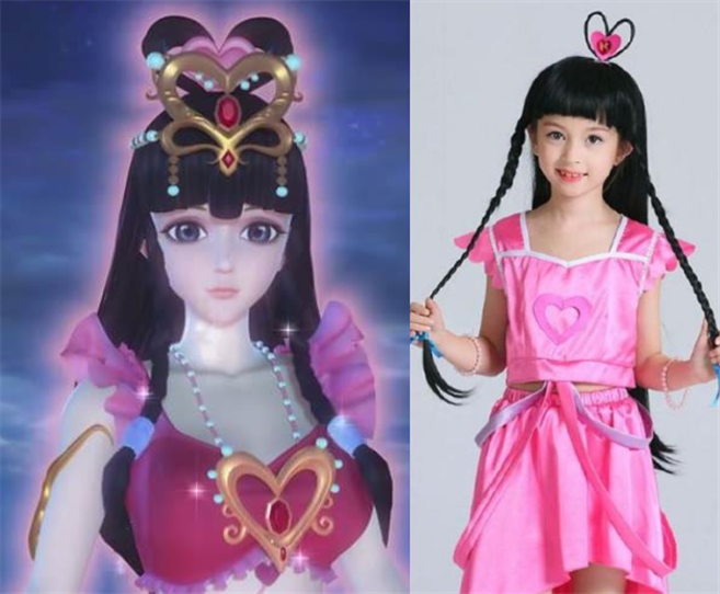 叶罗丽:当真人cos仙子后,齐娜敲可爱,这个冰公主不太冷!