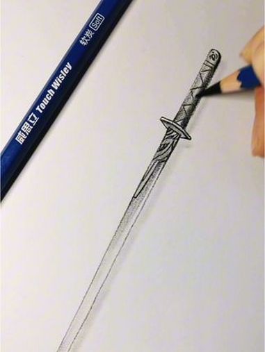 只攻不防 天下无双 魔刀千刃 用的是威思立软性炭笔 手绘 刺客伍六七