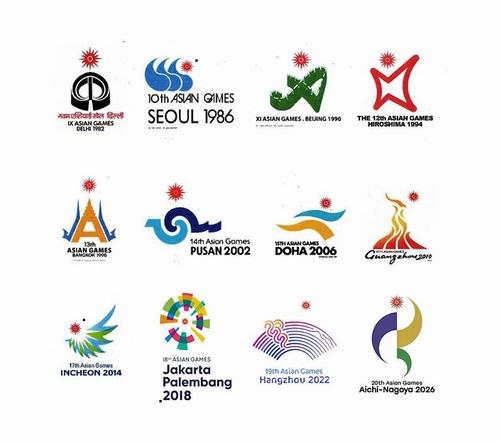 亚运会会徽设计简笔画图片