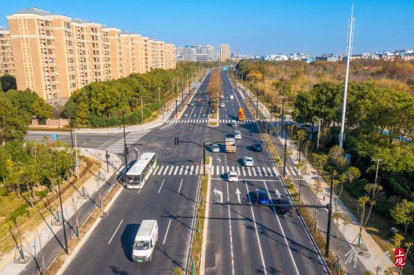 进出张江将更便捷!高科中路(罗山路-外环线)双向6车道贯通