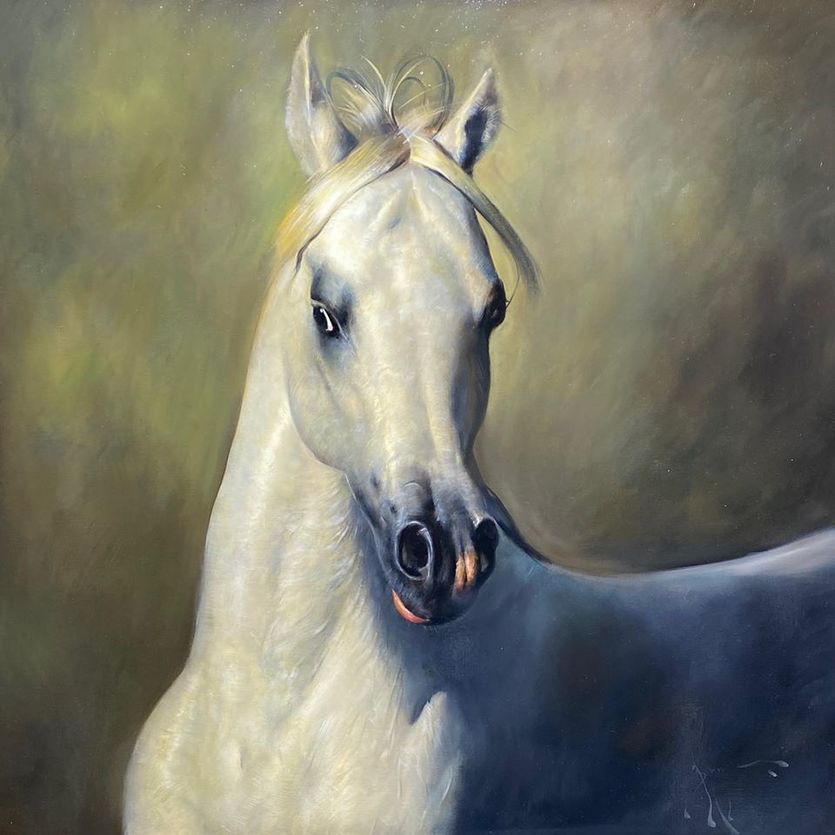 俄罗斯艺术家弗拉基米尔·穆欣的具象绘画作品