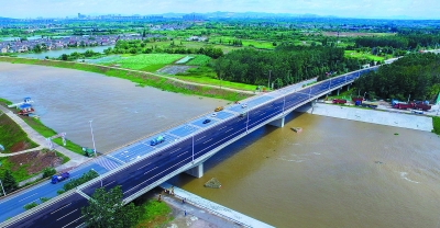 002省道句容河大桥通车