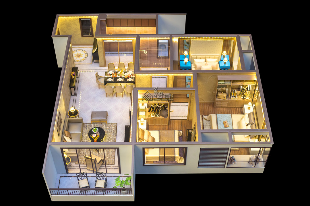 营口沙盘模型制作公司华野模型单体沙盘案例分享