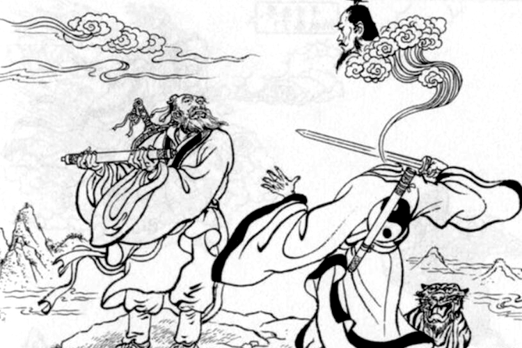 元始出门办事,为啥爱带白鹤童子,白鹤难道不是南极仙翁的徒弟吗
