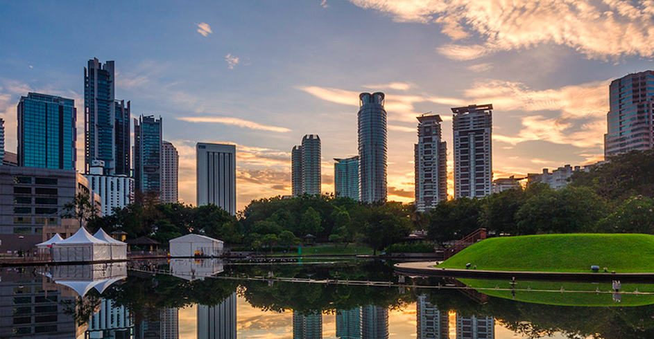 kuala lumpur city centre, 50088 kuala lumpur城中城公園佔地20公頃