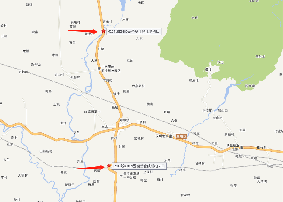 临猗县209国道规划图图片