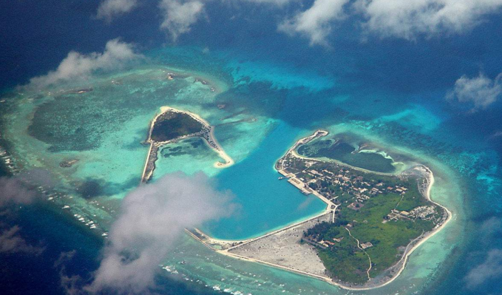 南海人工岛屿的建设