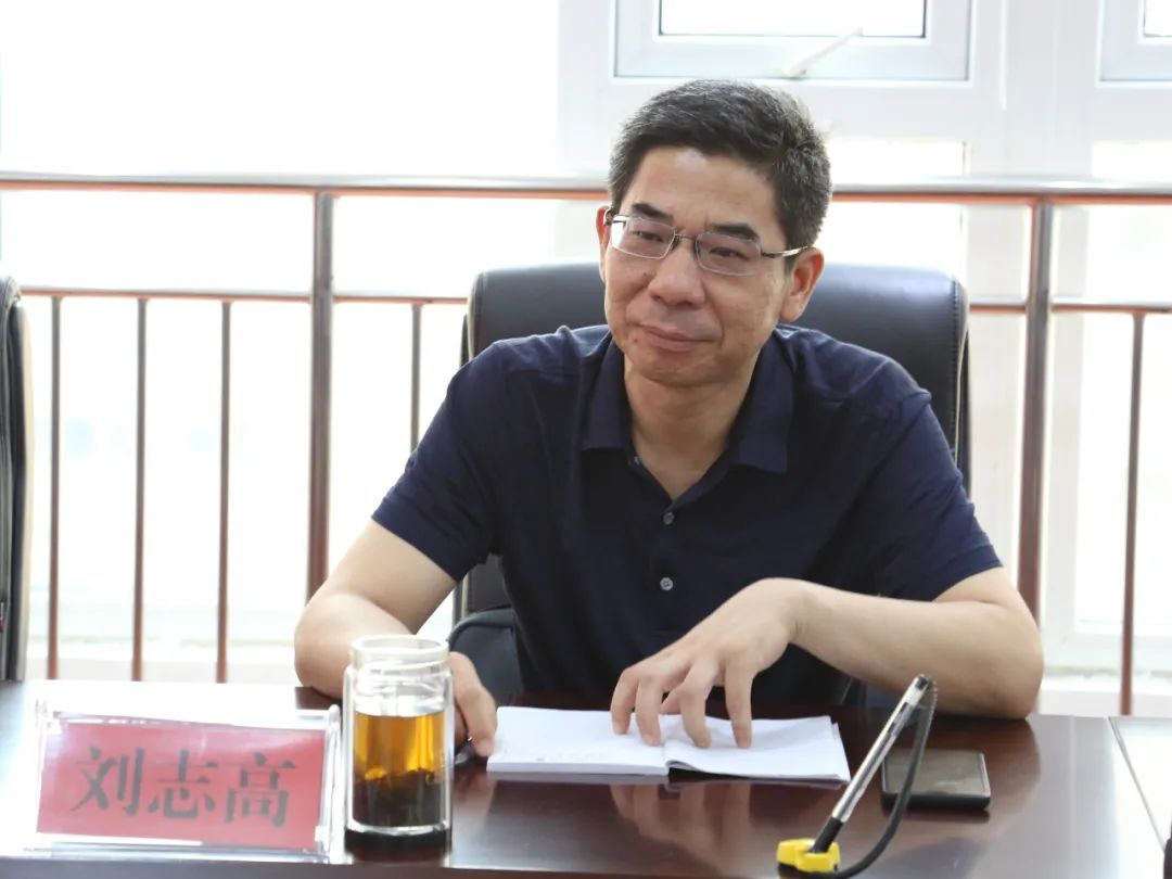 省高院刑二庭庭长刘志高一行到卫东法院调研刑事审判工作