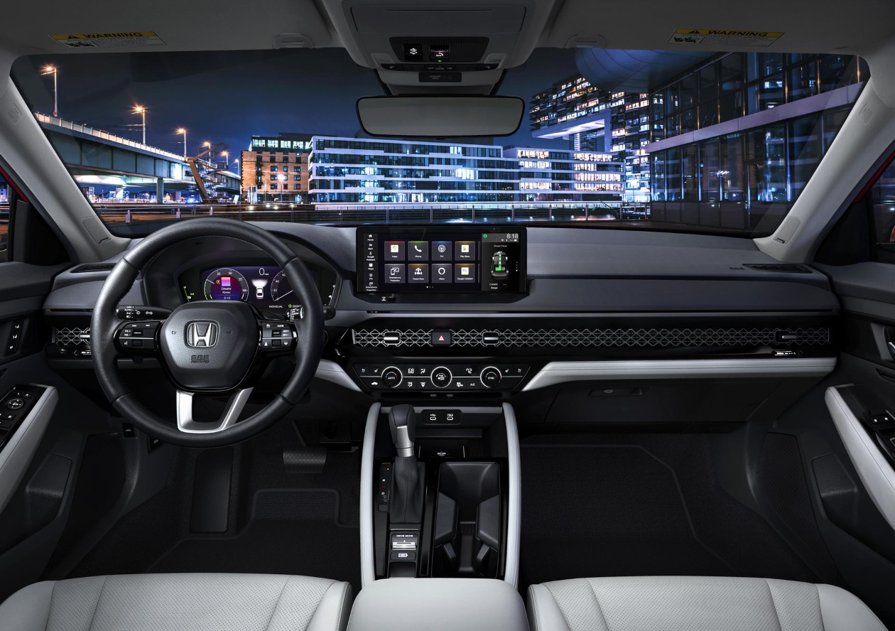 又带有思域味!全新一代本田雅阁官图发布