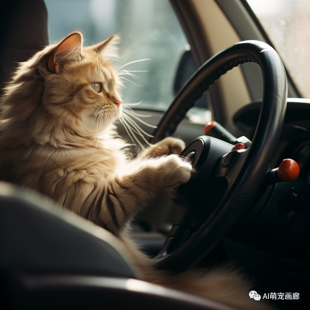 萌咪上路:猫咪驾车大冒险