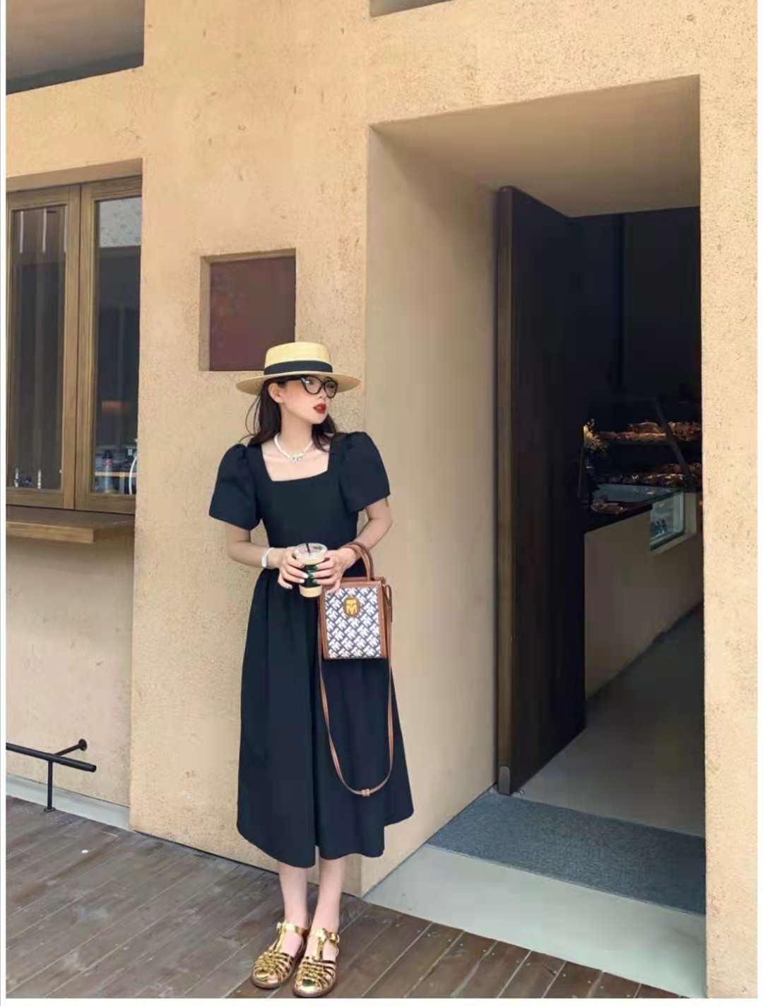 法式连衣裙搭配什么鞋子好看