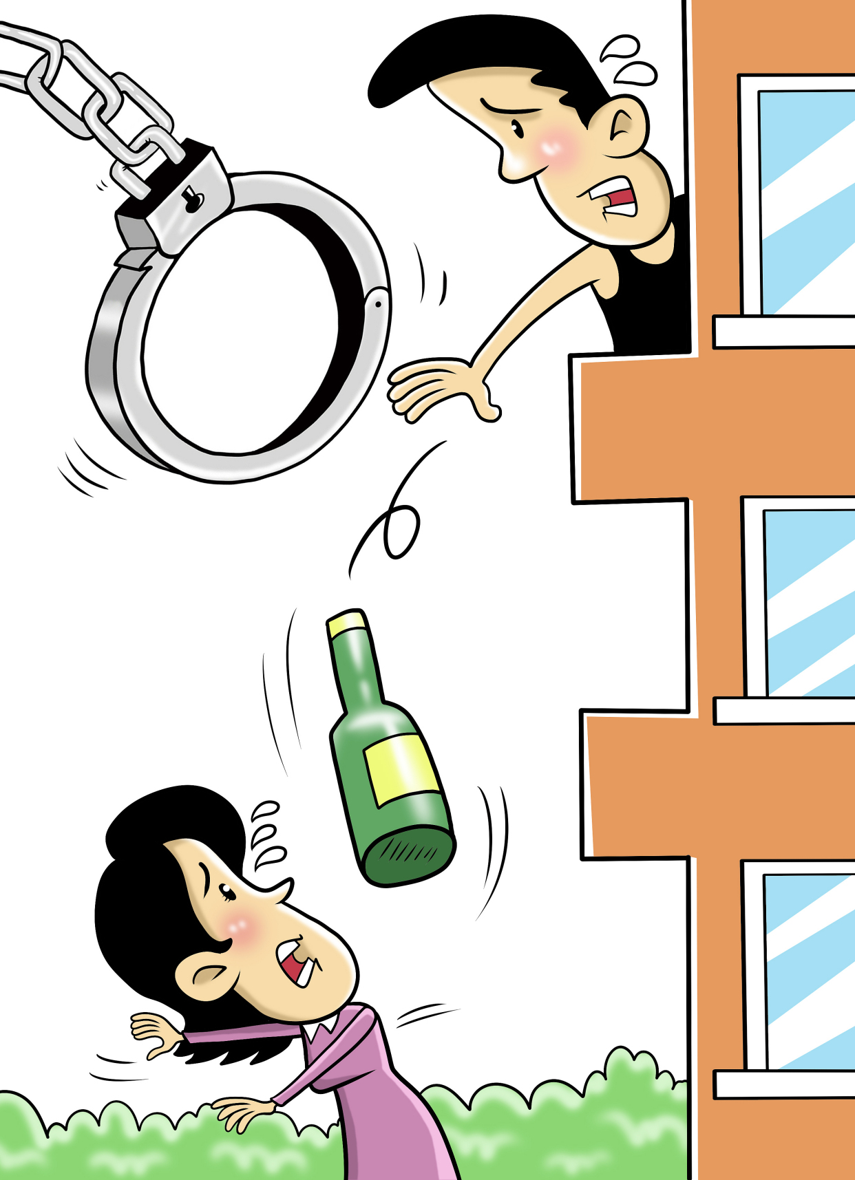 楼上扔东西没砸着人也要负刑责有关高空抛物疑问全解答来了