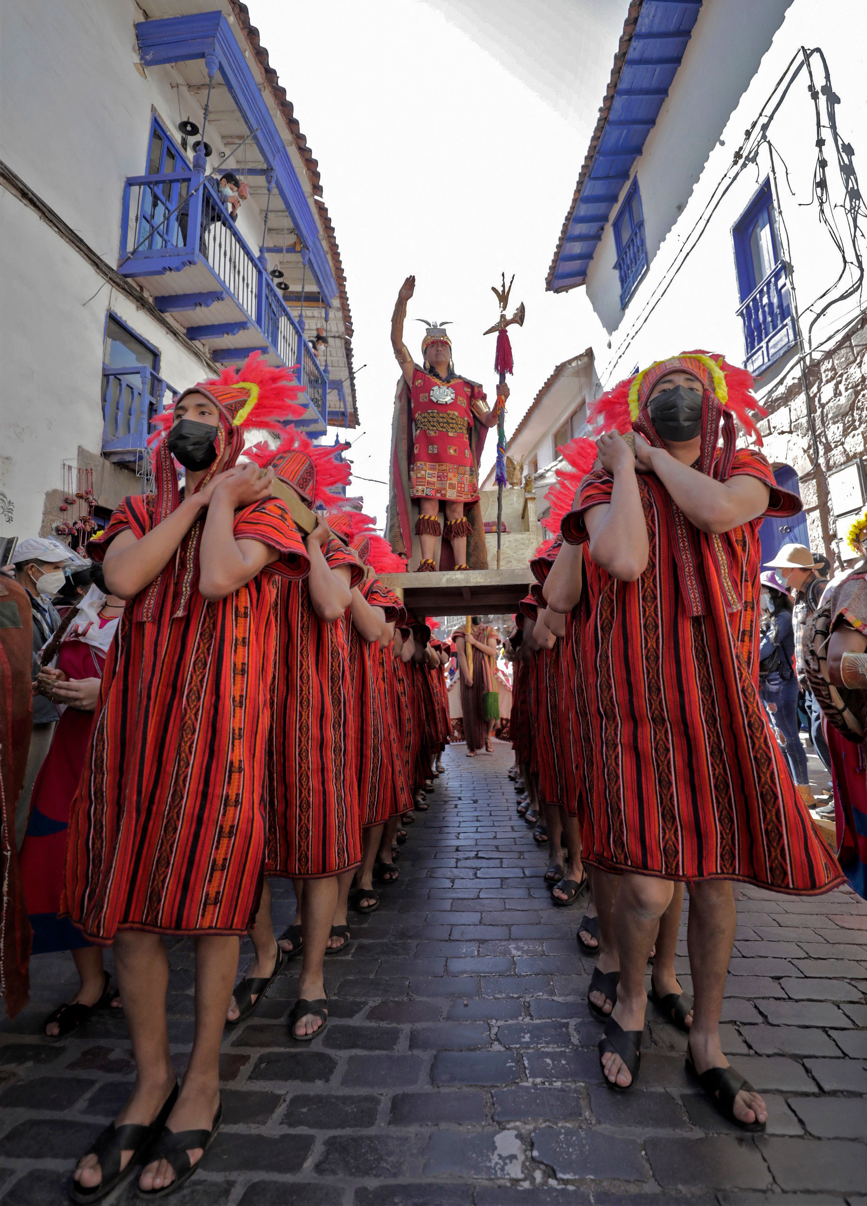 秘鲁庆祝传统节日"太阳节"