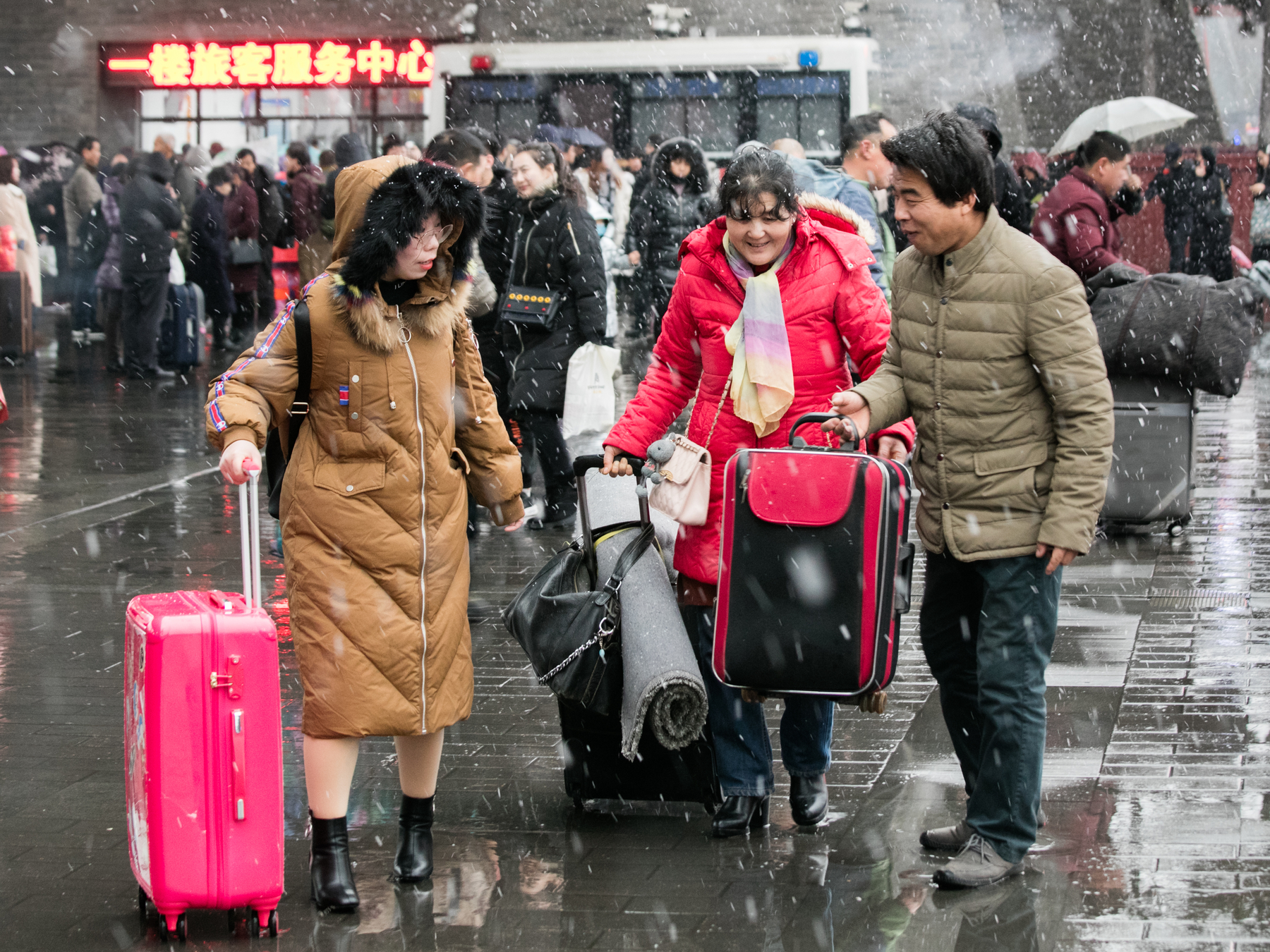 成都春节回家图片