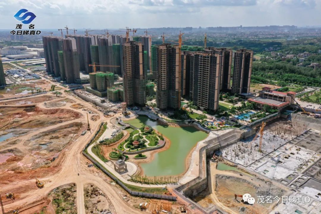 变化大!茂名市民片区7月最新航拍,曾经荒芜之地如今日渐繁华!