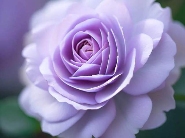 诺瓦利斯月季:淡紫色的梦幻之花