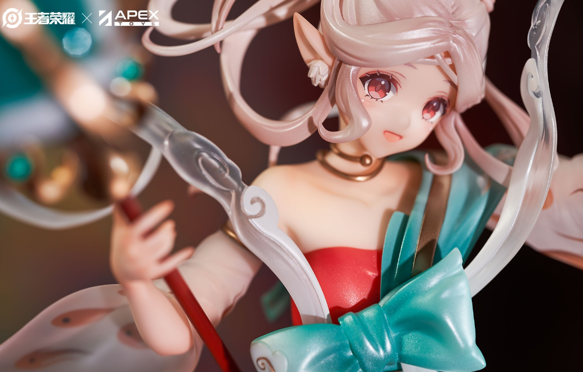 路人眼缘拉满的王者荣耀瑶妹新手办公开 灵动而又可爱的神鹿之女