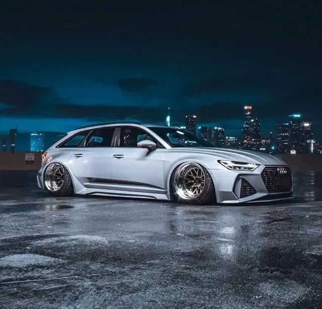 宽体低趴改装奥迪rs6 avant