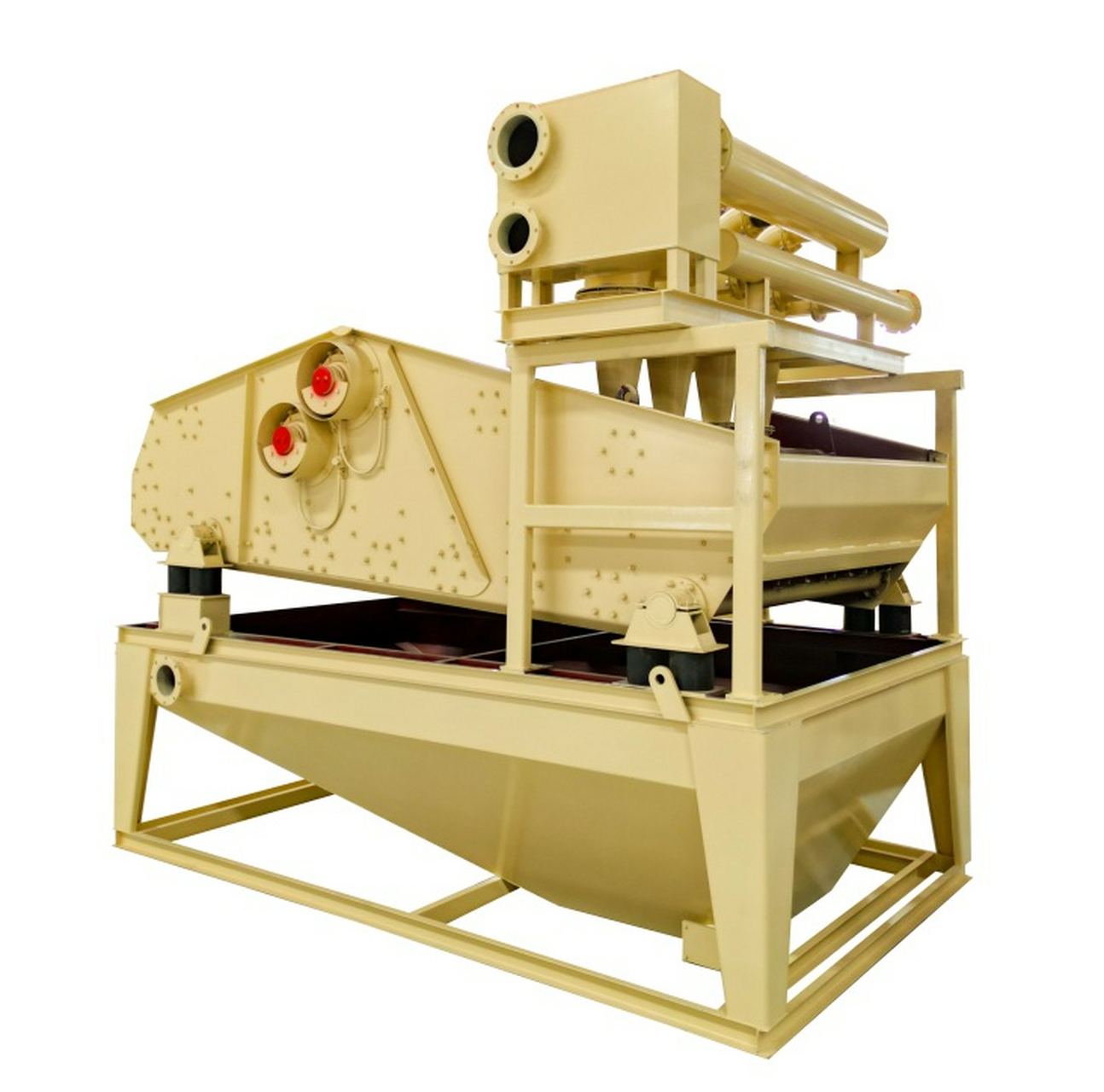 细砂回收机在机制砂生产中具有重要作用,可以回收砂石清洁,脱水,等级