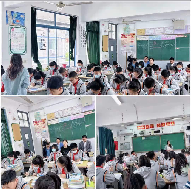 竹山中学两校区记陕西省洛南县城关中学教师跟岗学习交流活动