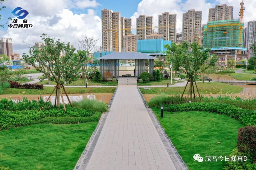 茂名站南吉祥小区大爆发,悦湖公园建成开放,吉祥路准备开建!