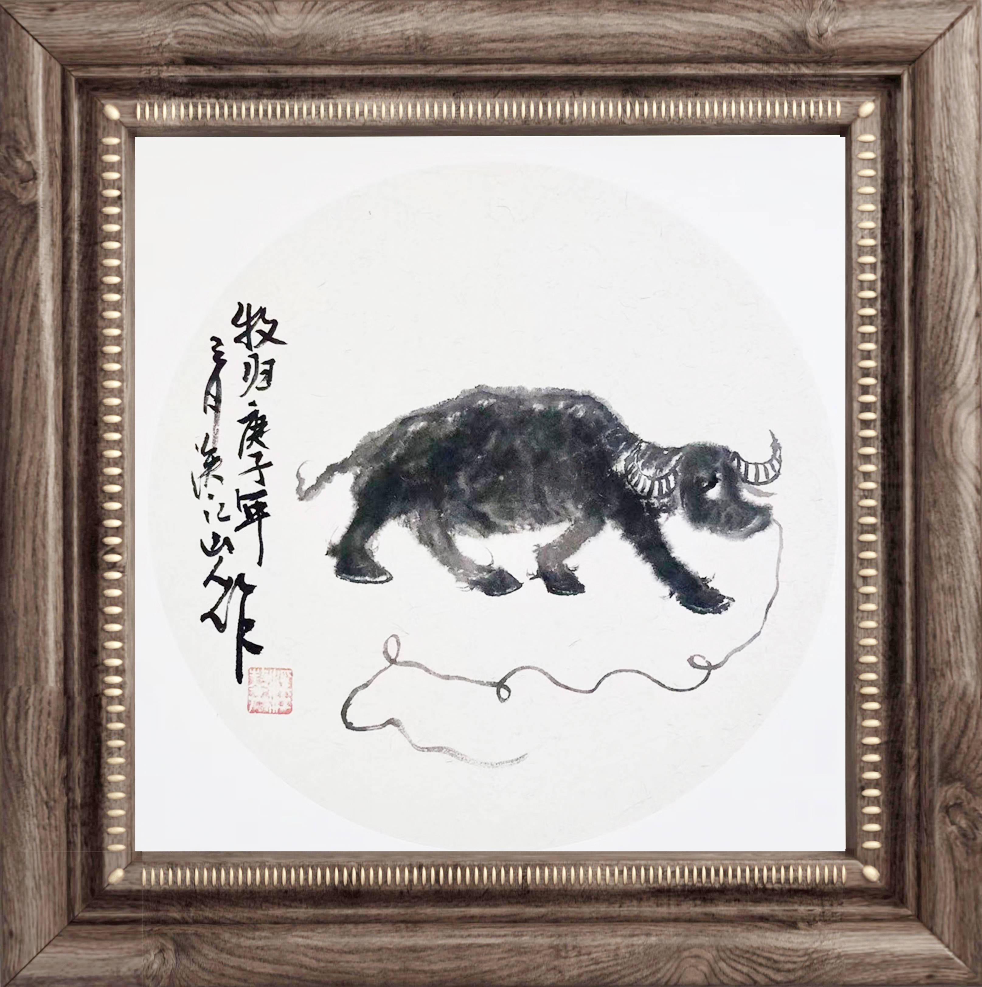 国画大师朱祖国的指墨画有多厉害?