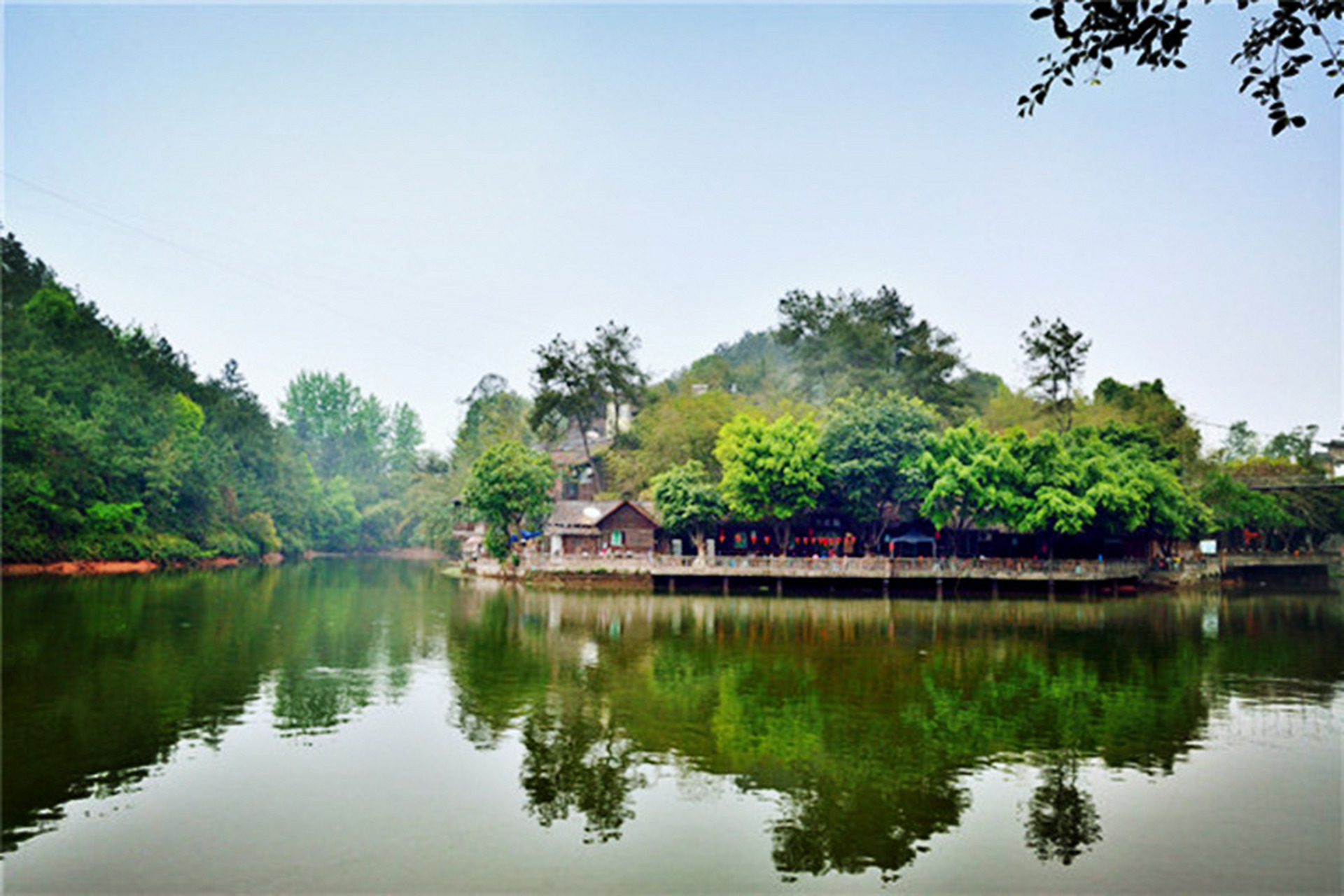 秋日环游指南#尖山风景区位于自贡市贡井区云边镇,是自贡市区内的