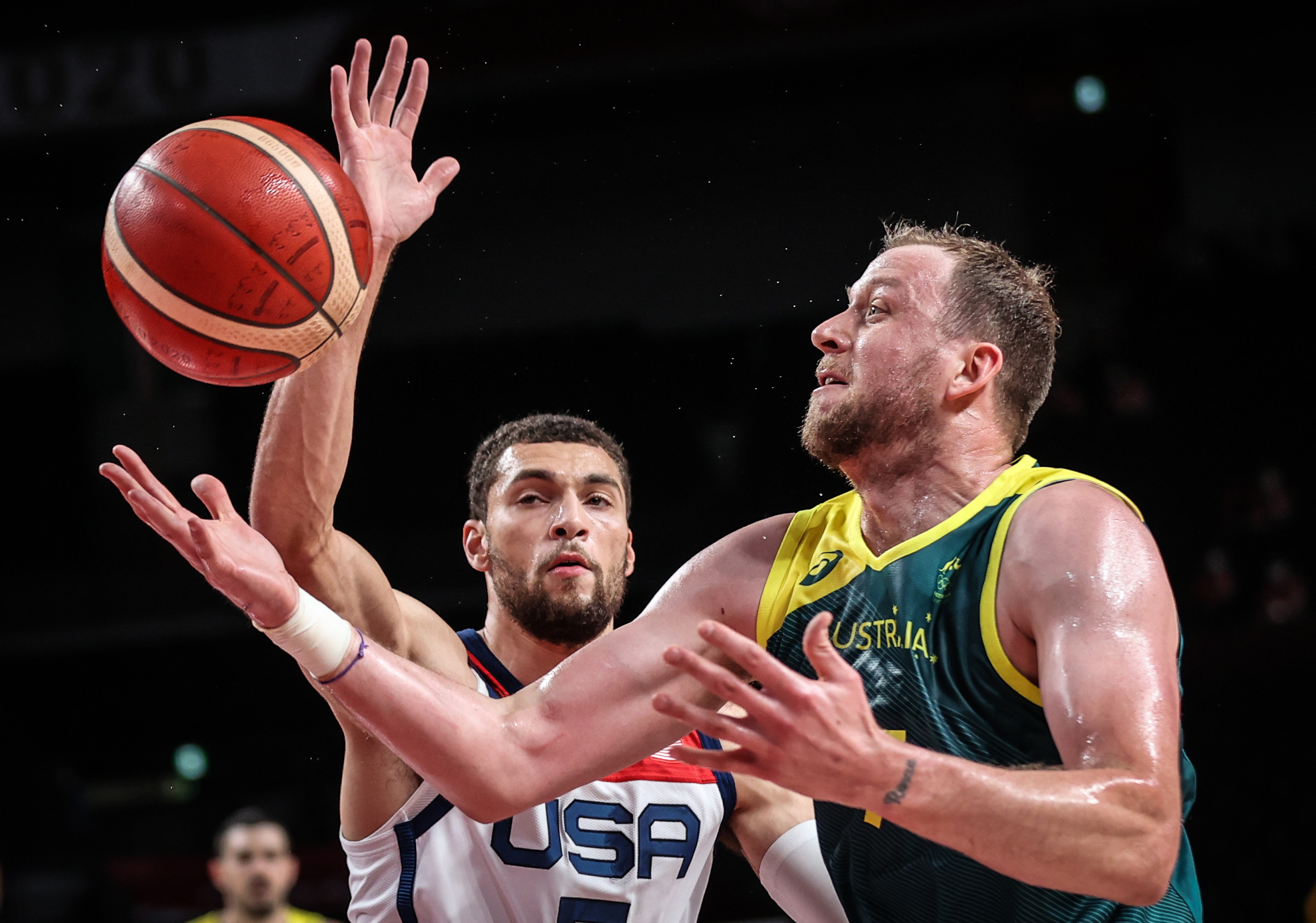 篮球——男子半决赛:美国晋级决赛(2)