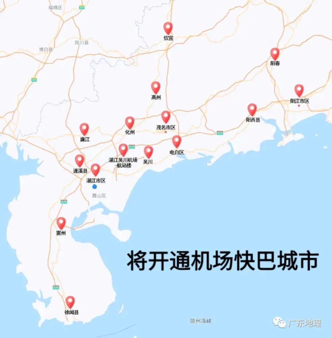 吴川支线详细线路图图片